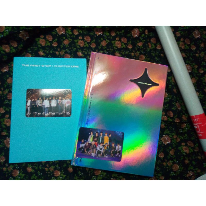 album only treasure black ver + boomark + 2 poster