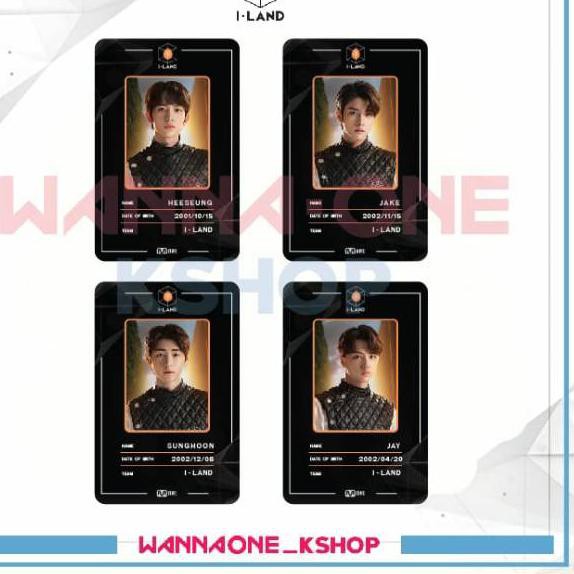 

STAR BRANDS ID CARD I-LAND photocard ILAND enhypen