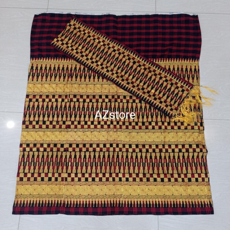 SARUNG TAPIS LAMPUNG  BORDIR