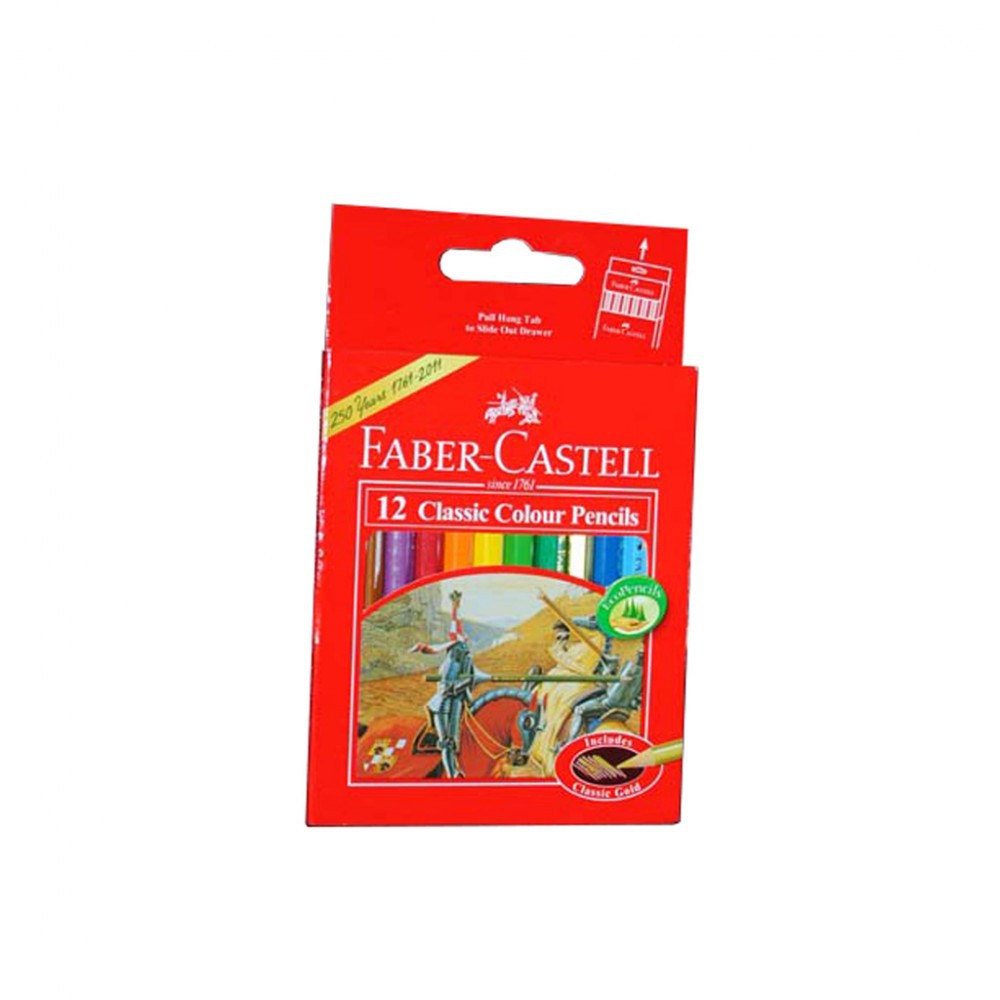 

12 biji / REDLINE CLASSIC PENCIL COLOR FABER CASTELL 12Short