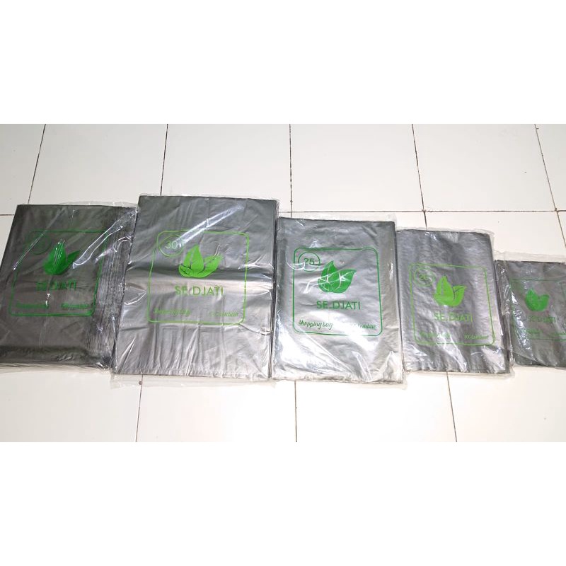 TERMURAH!!! PLASTIK ONLINE SHOP HITAM DAN SILVER ( 1pcs ) ECER DAN GROSIR PLASTIK OLSHOP PLASTIK PACKING FASHION DLL