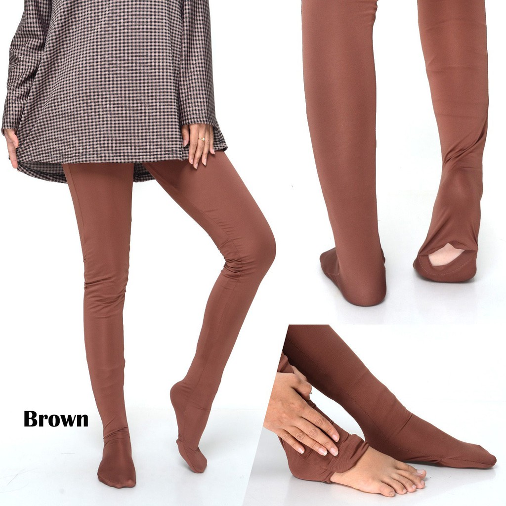 Legging Wudhu Original hijab | Leging Wudhu Muslimah Terbaik (Size L)