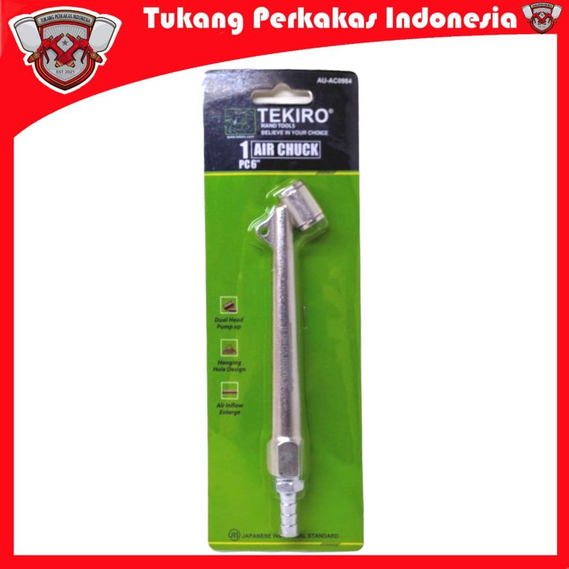 TEKIRO AIR CHUCK 6 INCH/ALAT PENGISI ANGIN BAN 6INCH/ISI ANGIN