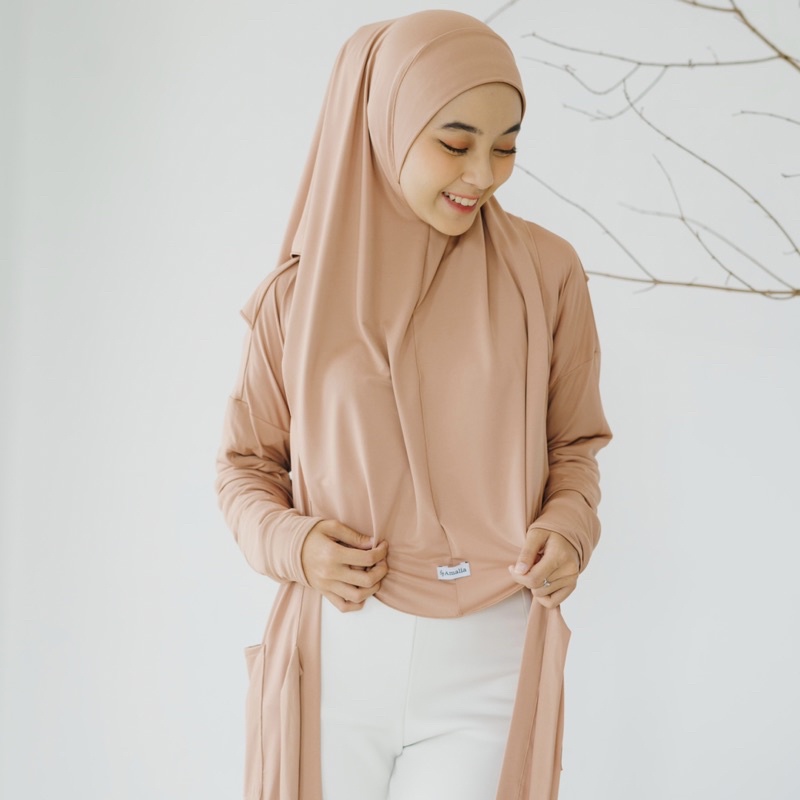 cardigan hijab by Amalia / outer hijab multifungsi