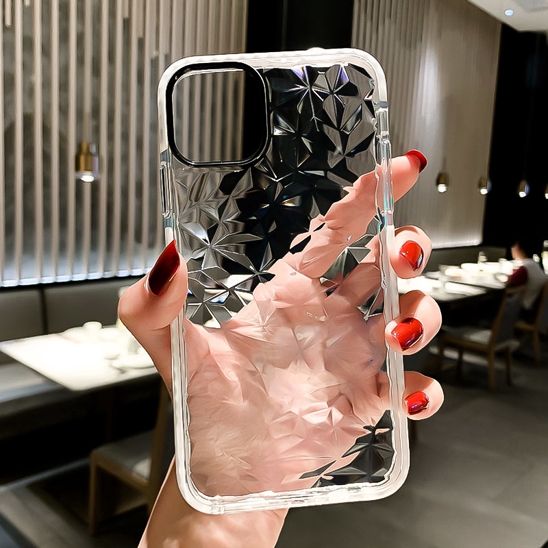 Casing Samsung Galaxy A72 A52 A32 A12 M12 S21+ S21Ultra Note20 A71 A51 A11 M11 A01 A70 A50s A30s A40s A20 A10 M30 M20 M10 Crystal Diamond Case Soft Clear TPU Shockproof Cases-1