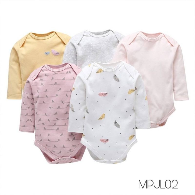 Mamaspapas Jumper 5 in 1 Lengan Panjang Bayi-MPJL02
