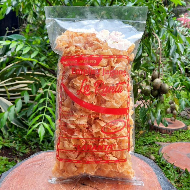 

Emping Jagung Gurih Renyah 200 Gram Laranta