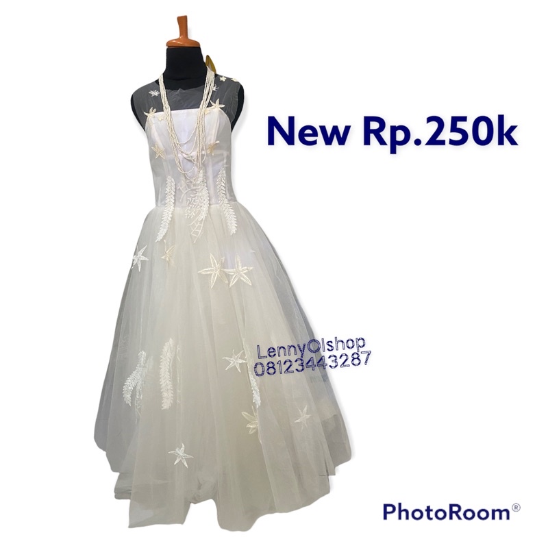 wedding dress Preloved (New) Dress Tak Pernah Pakai