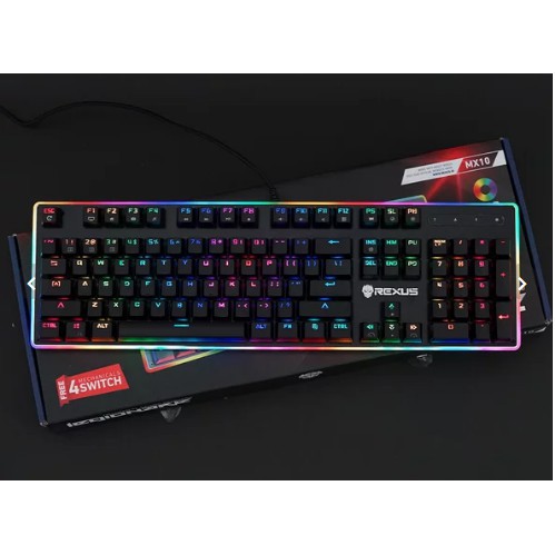 Keyboard Gaming Mechanical Rexus Legionare MX10 RGB