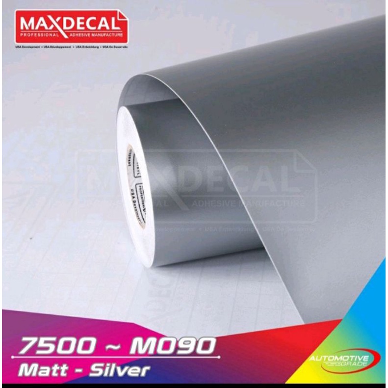 scotlet maxdecal silver matt / doff