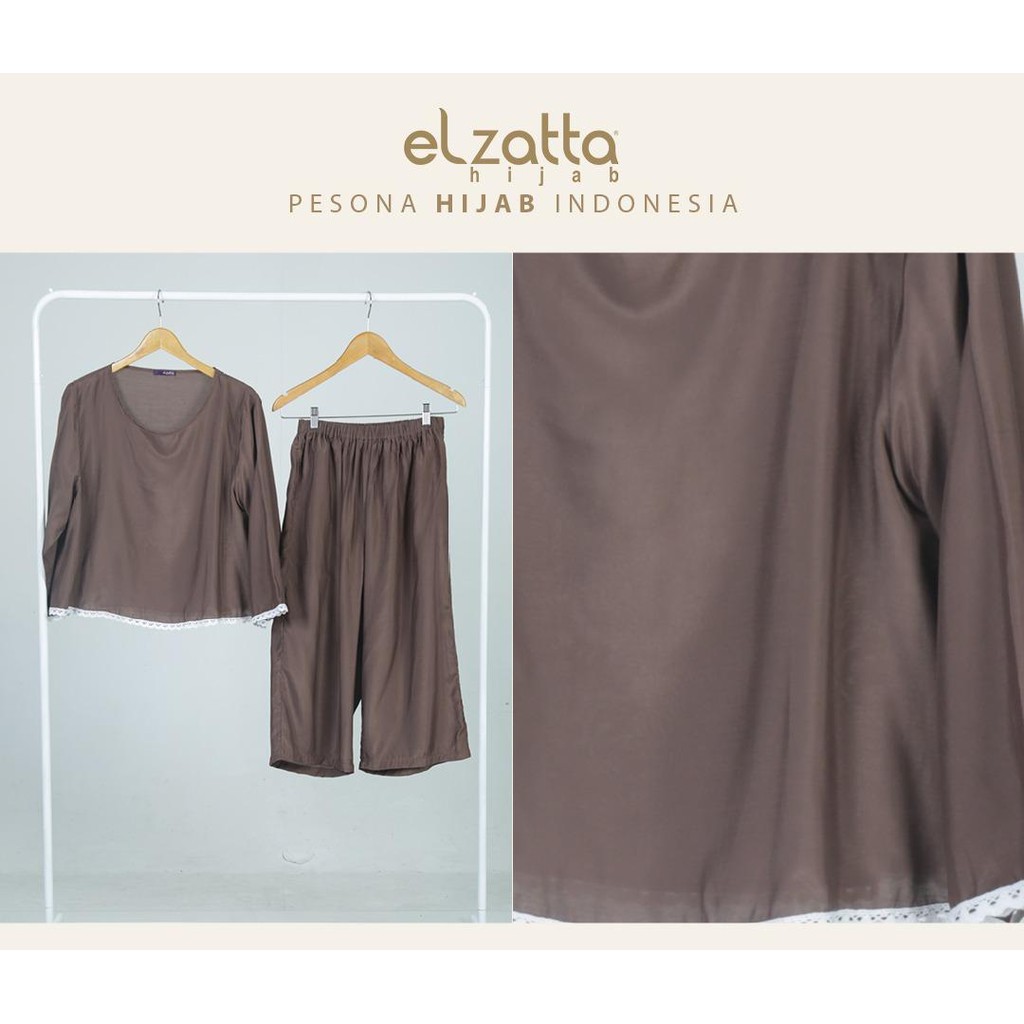 ELZATTA STELAN HOMEWEAR BABY SET HD DASTER HOMEDRESS BAHAN RAYON SILK FREE SIZE