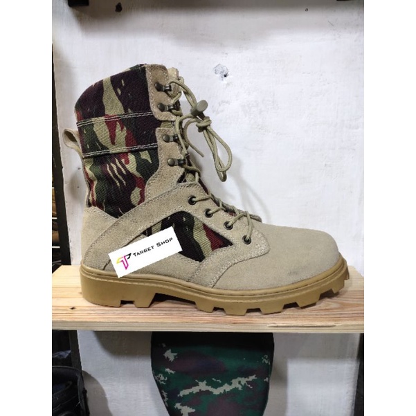 Sepatu PDL Kopassus Jatah