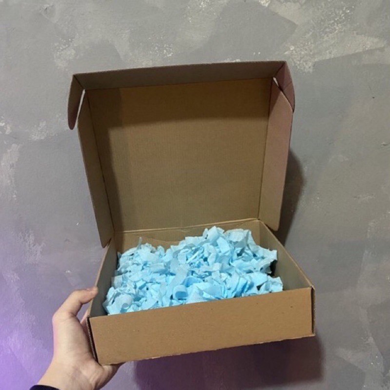 

earlock pizza box dengan kertas cacah paket giftbox! tersedia beberapa ukuran ready stock siap kirim