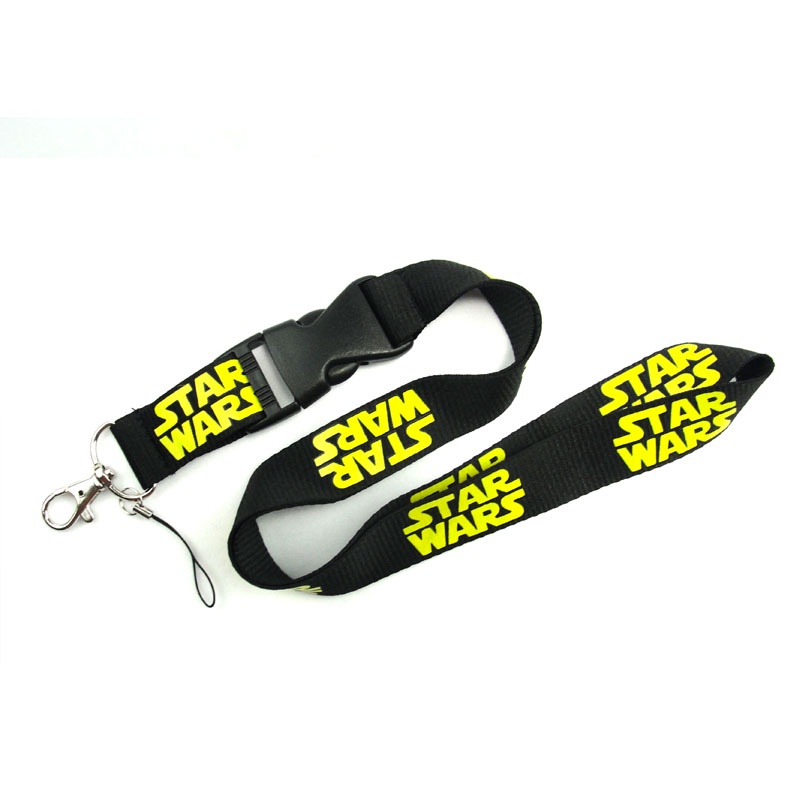 Tali Lanyard Gantungan Kunci Desain Star WARS Anti Hilang Untuk Kartu ID