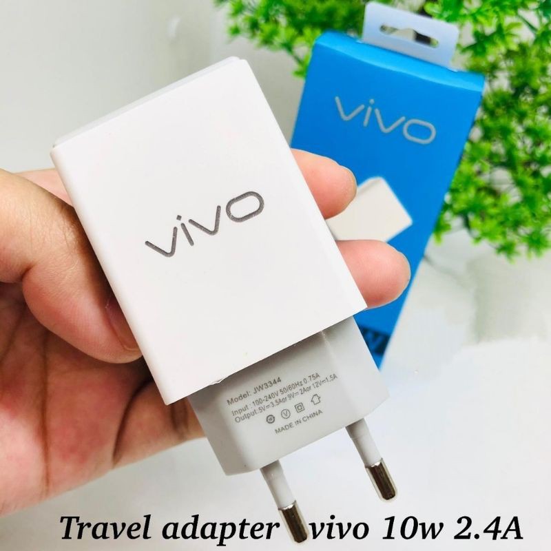 TRAVEL ADAPTOR VIVO 1USB 10W BATOK CHARGER VIVO 1USB KEPALA CASAN VIVO 10W 1USB