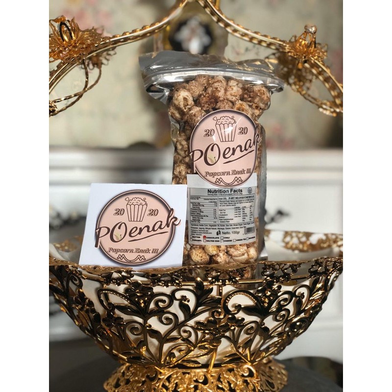 

poenak (popcorn coklat)