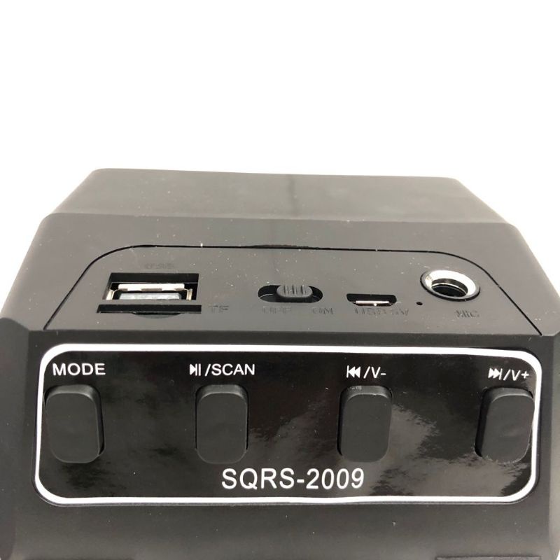 COD SPEAKER BLUETOOTH SQRS-2009LED PLUS MIC KARAOKE SUARA SUPER BASS//SALON AKTIF SQRS-2009//SPEAKER KARAOKE//SPEAKER TERMURAH