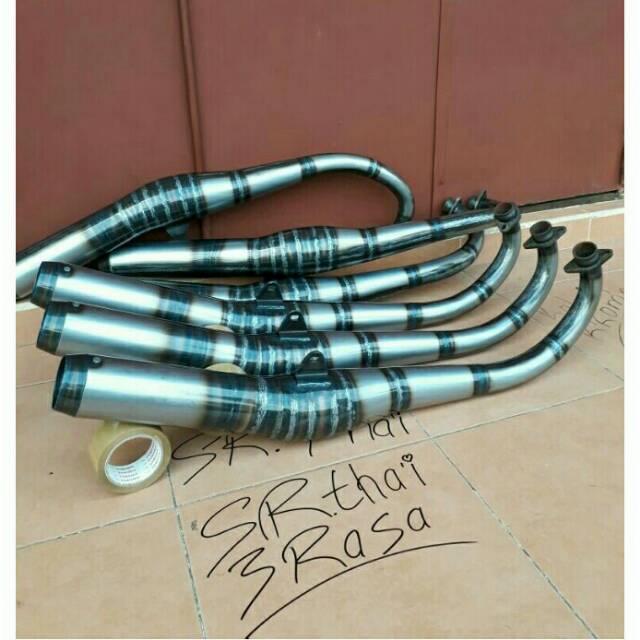 Knalpot rxKing standar racing model Thailand