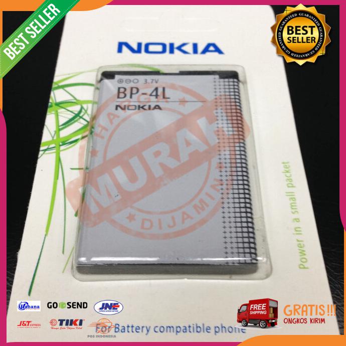 Acc Hp Baterai Nokia Original Bp 4L Nokia E71 E63 E90 N810 E61I