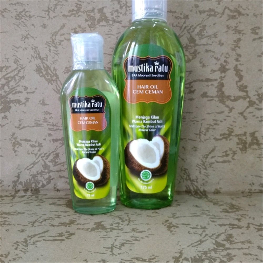 Mustika Ratu Minyak Rambut Cemceman Minyak Kelapa Hair Oil Blesshoop Shopee Indonesia