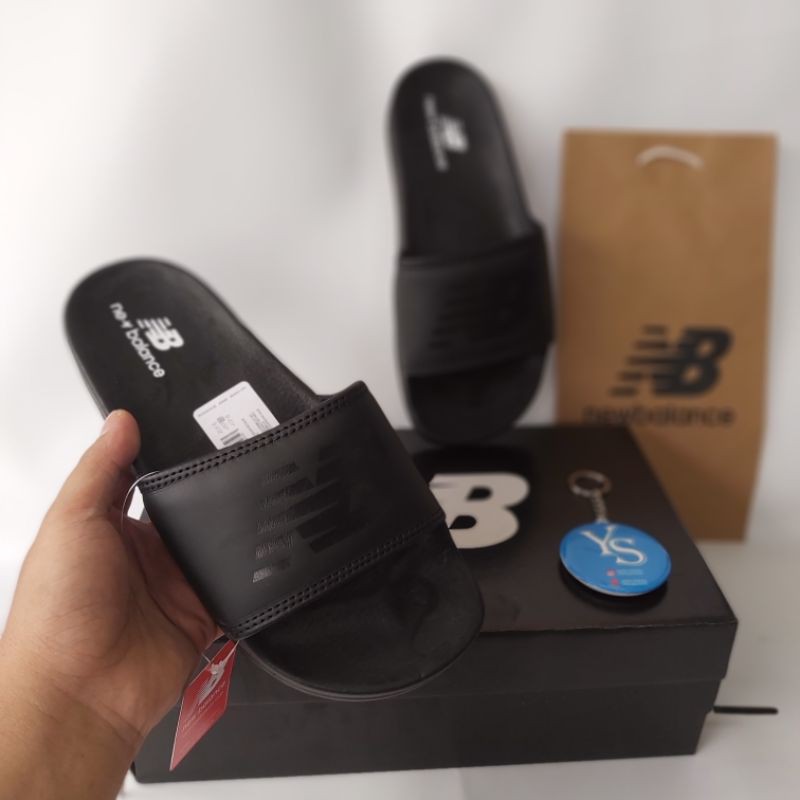 SANDAL SLOP NEW BAL4NCE PREMIUM-FULL BLACK