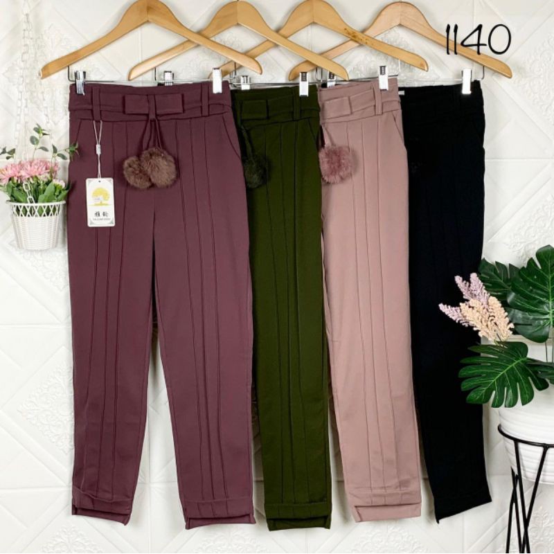 YAJUN FUSHI 114O CELANA POLOS ALLSIZE