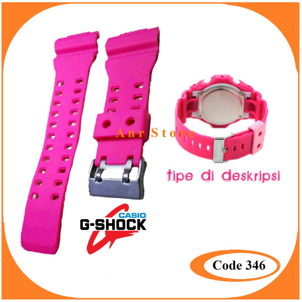 Tali Jam Tangan Casio G-Shock Pink Premium Limited Edition Strap