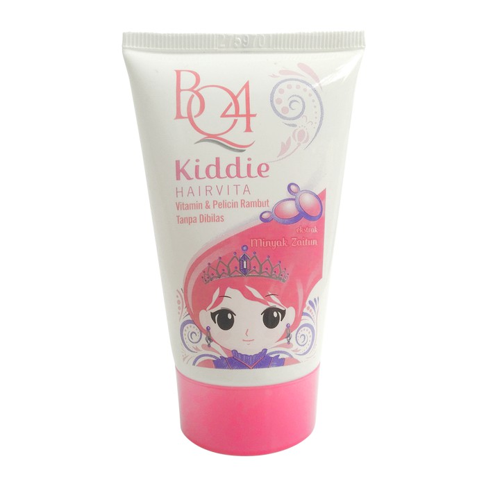 Bq4 Hairvita Kiddie Minyak Zaitun Vitamin Rambut Anak Bq4 Hairline Shopee Indonesia