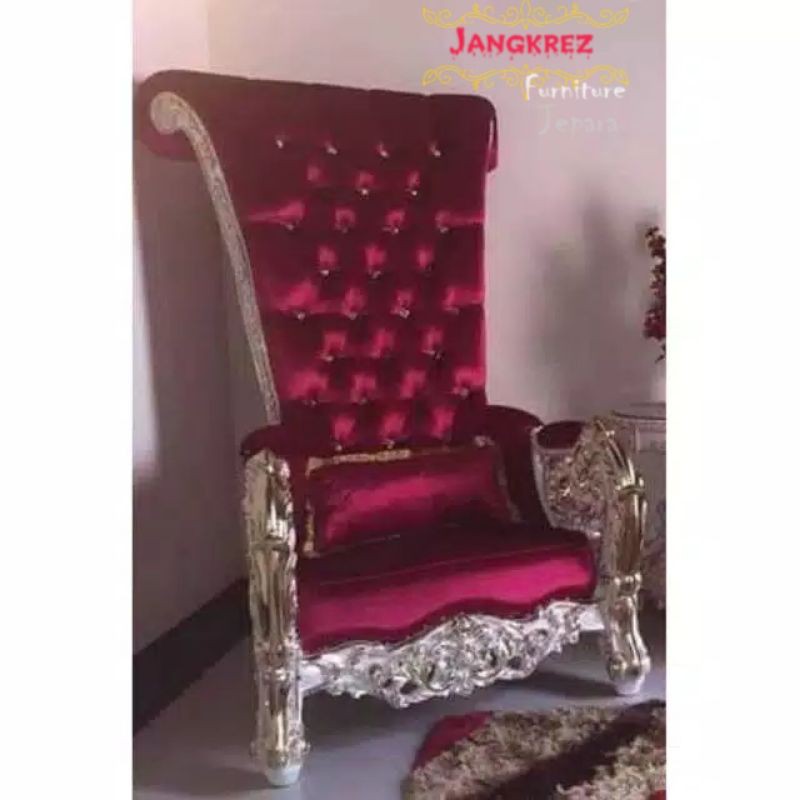 KURSI SOFFA SINGLE SOIMAH UKIR