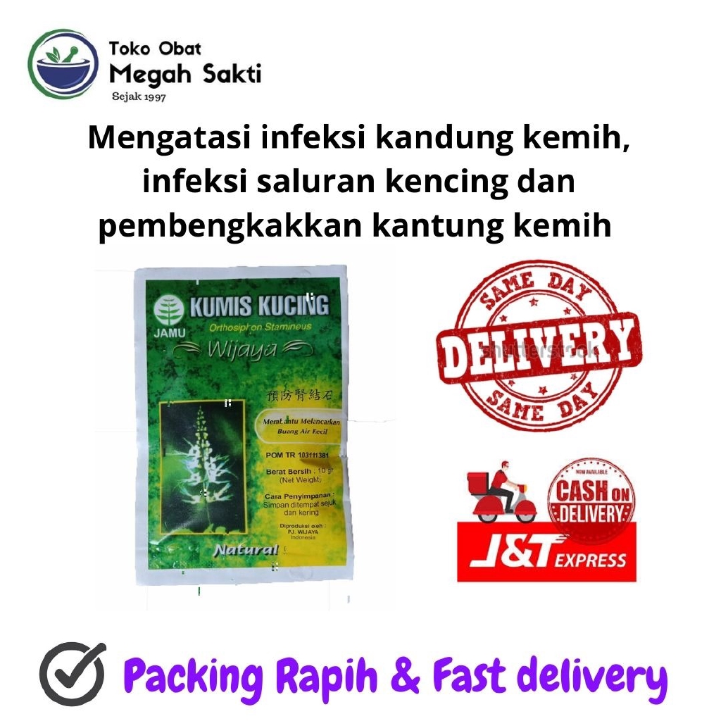 Jamu Kumis Kucing Wijaya 1 Bungkus Isi 20 Sachet