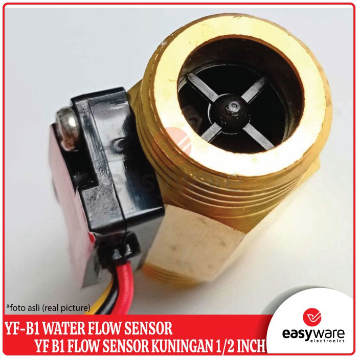 YF-B1 WATER FLOW SENSOR YF B1 FLOW SENSOR KUNINGAN 1/2 INCH