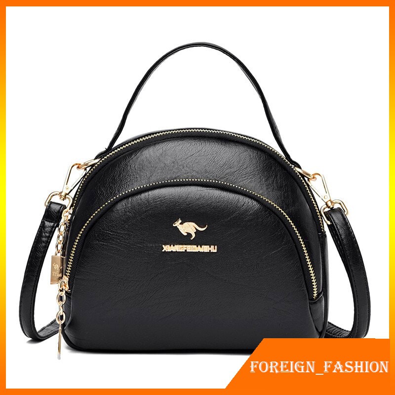Tas Tote Bag Import Wanita Small Tote Bag for Women Pu Leather Luxury Handbags for Ladies Mini