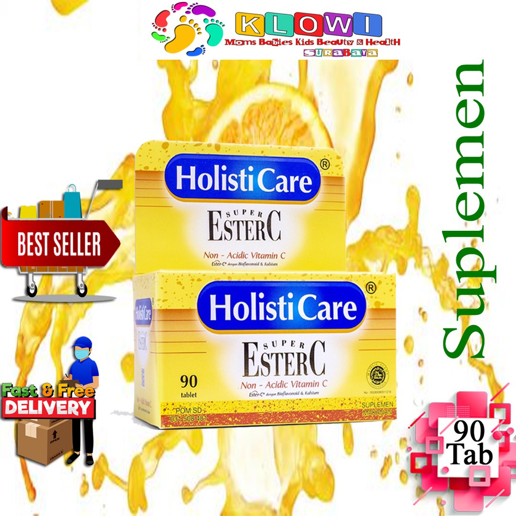 Holisticare Super Ester C - Isi 90 Tablet