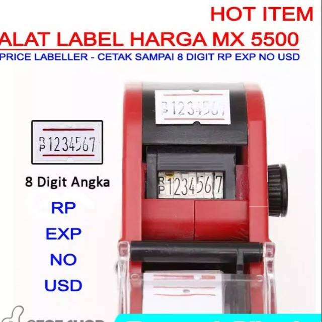 

Bagus Alat Label Harga / Expired / Price Tag / Labeller Joyko 1 Baris Diskon
