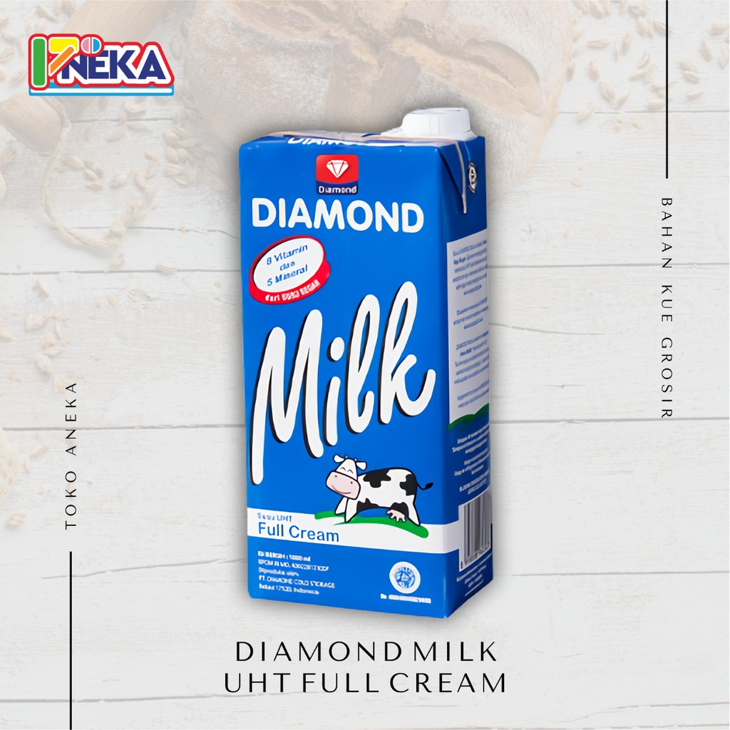 

Diamond Milk Susu UHT Full Cream