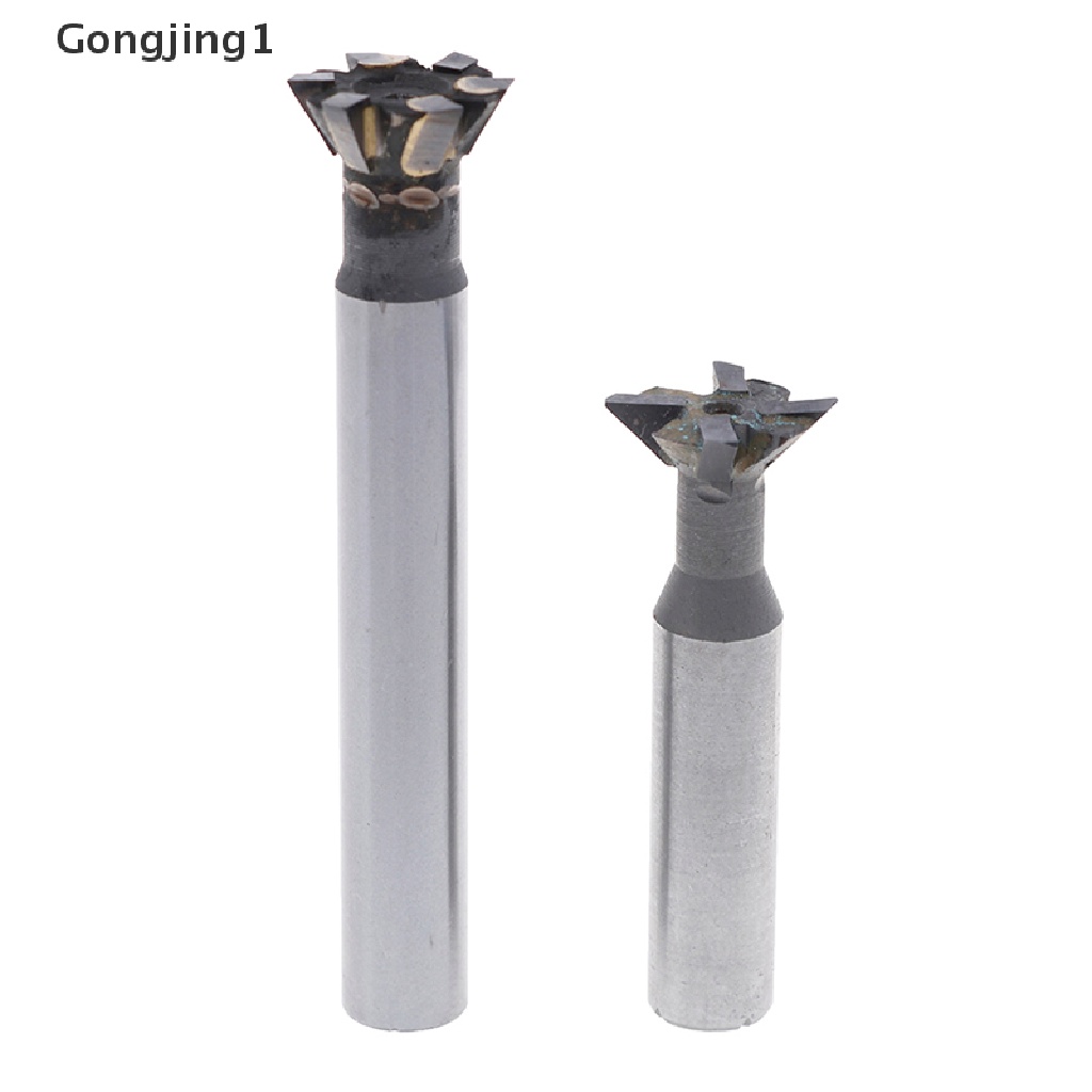 Gongjing1 20mm 3 / 4 &quot;X60&quot;° / 45° Mata Bor dovetail HSS Kecepatan Tinggi