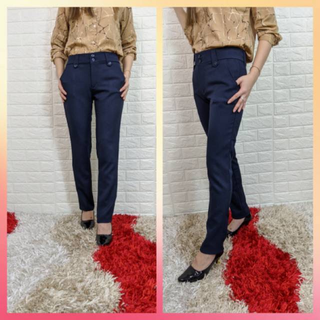 Celana kantor celana kerja  wanita big size celana cewek