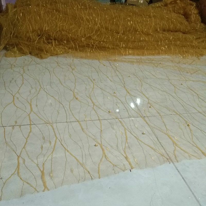 Kain Tile Akar Mutiara ORI Lembut Kreasi 0.5m