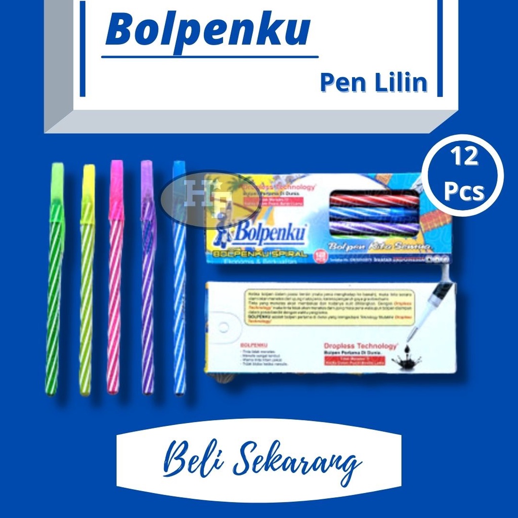 

Bulpenku/Pen/Pena/Alat Tulis/Alat Tulis Sekolah/Alat Tulis Kantor/Alat Sekolah/Perlengkapan Sekolah/Alat Kantor/Tulis/Bulpen/Bulpoint/Bulpoin/Bulpen Murah/Sekolah/Pen Lilin/Bulpen Lilin/Pulpen Lilin/Bolpen Lilin/Pulpen Lilin Murah/Bolpoin lilin