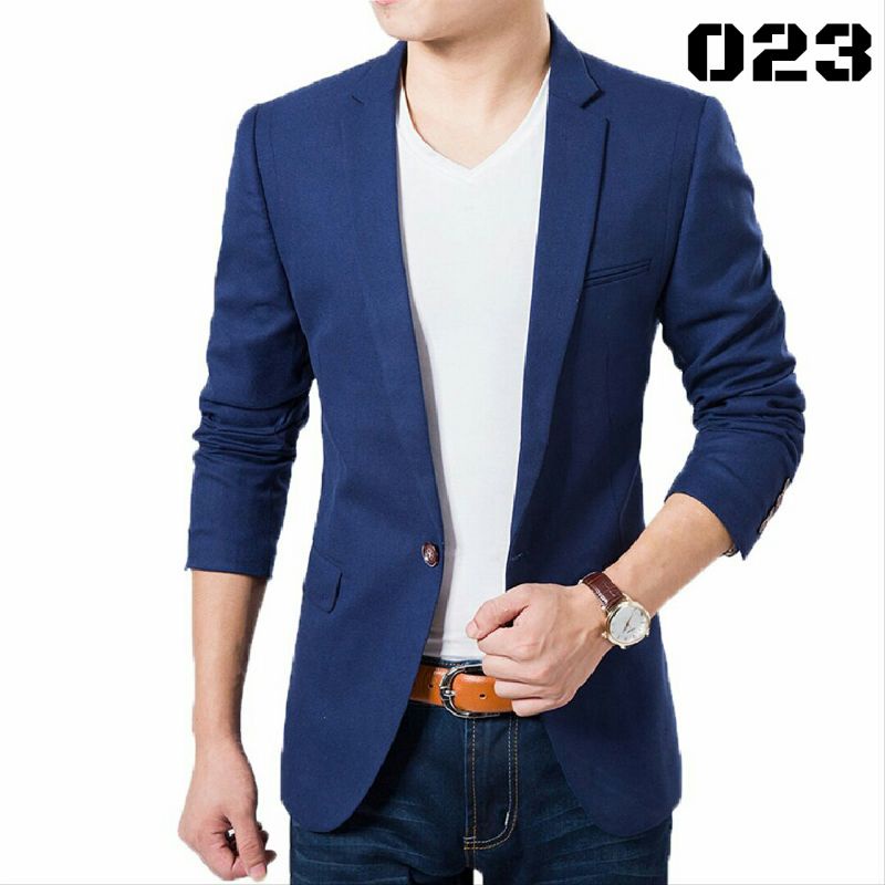blazer pria kren/jas kerja/jas anak muda/blazer murah