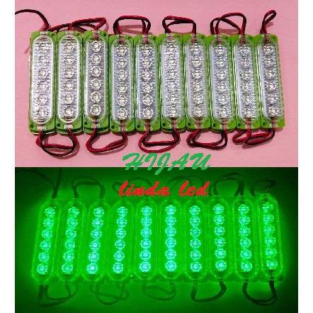 LAMPU LED MODUL 6MATA SMD 2835 10425 12VOLT dan 24VOLT WATERPROOF 6 MATA 12V 24V 1224 V VOLT VARIASI