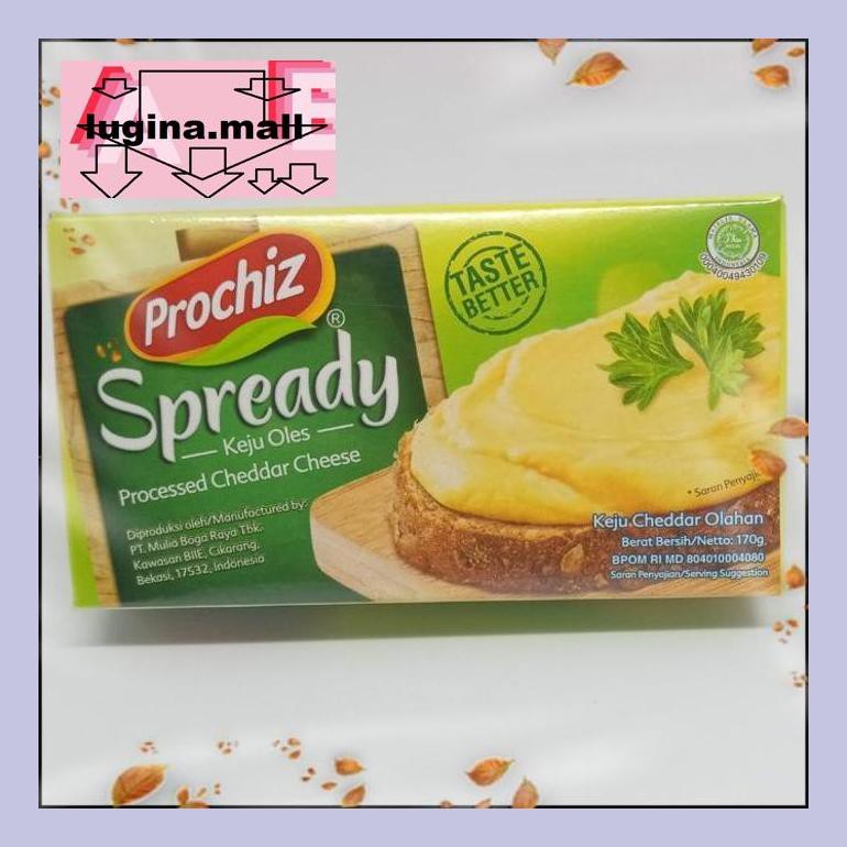 

Lugeypsum Keju Prochiz Spready 170Gr/ Keju Oles S30Luu