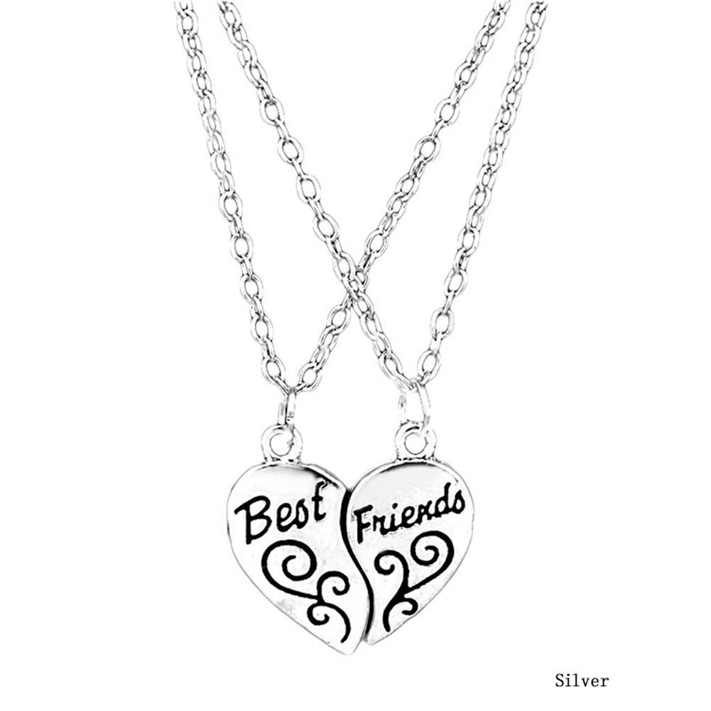 Women's Fashion Necklace Best Friends Pendant Fashion Jewelry