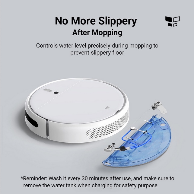 Mi Robot Vacuum 2C - Mi Robot Vacuum &amp; Mop in One Go with Smart Mapping