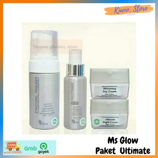MS Glow Paket Ultimate - Cream Untuk Menghilangkan Flek  