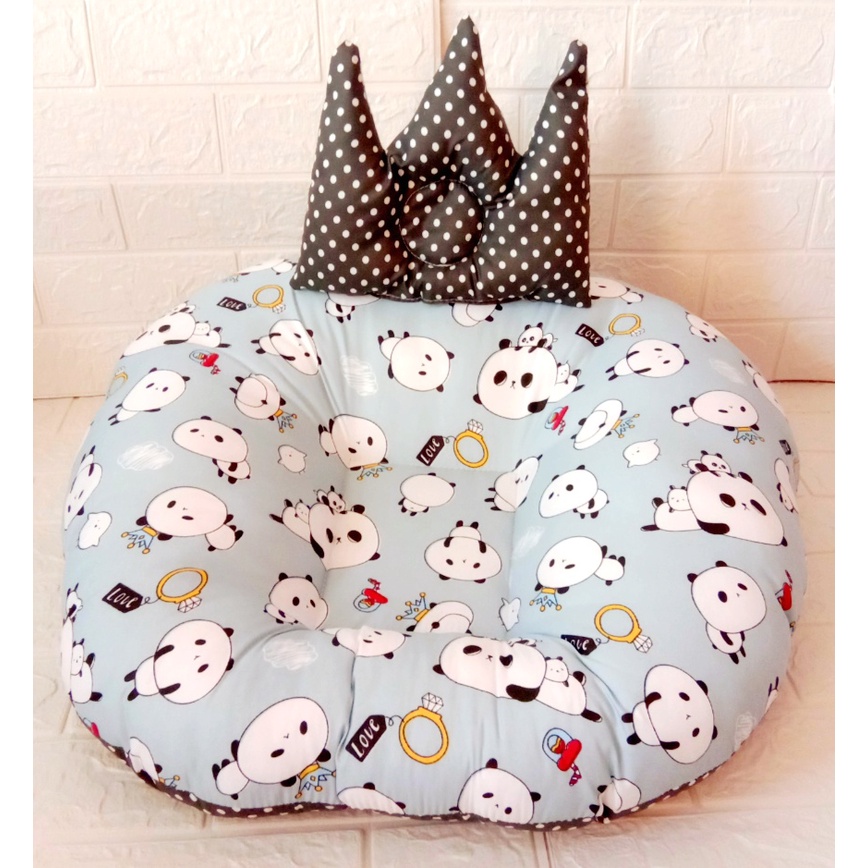 Sofa Bayi Multifungsi / Baby Lounger Free Bantal Mahkota