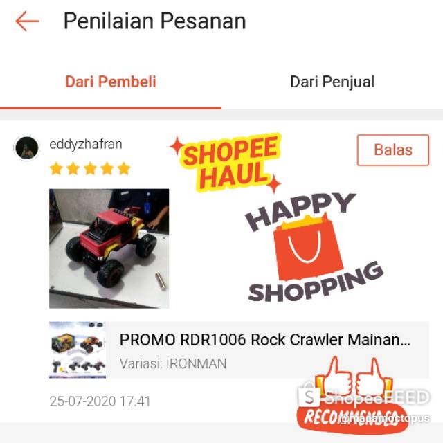 MURAH RDR1058 RDR1071 RC Rock Crawler Offroad Off Road Jeep Pasir Mainan Anak Mobil Remote Control Remot RADAR