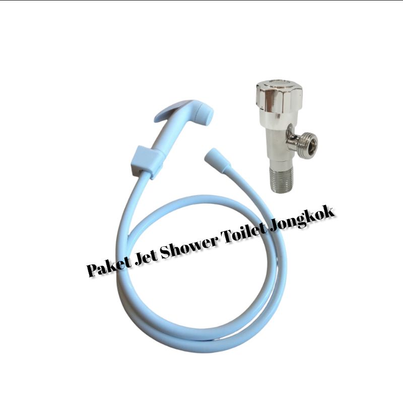 Jet Shower Kloset Toilet Jongkok Closet Wasser Cebok WC Semprotan Duduk Kamar