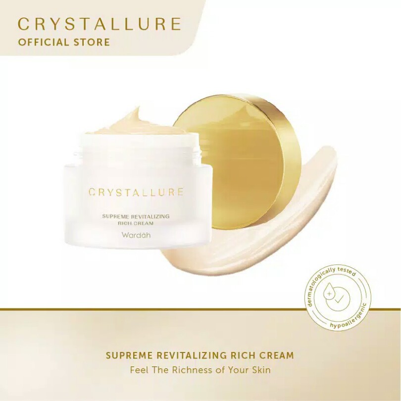 WARDAH CRYSTALLURE SUPREME REVITALIZING RICH CREAM