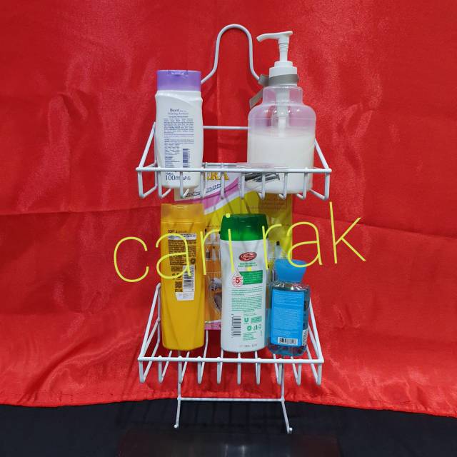 Rak Sabun / Shampoo / Rak Dapur / Rak Serbaguna / Gantung merk SIERRA type TULIP